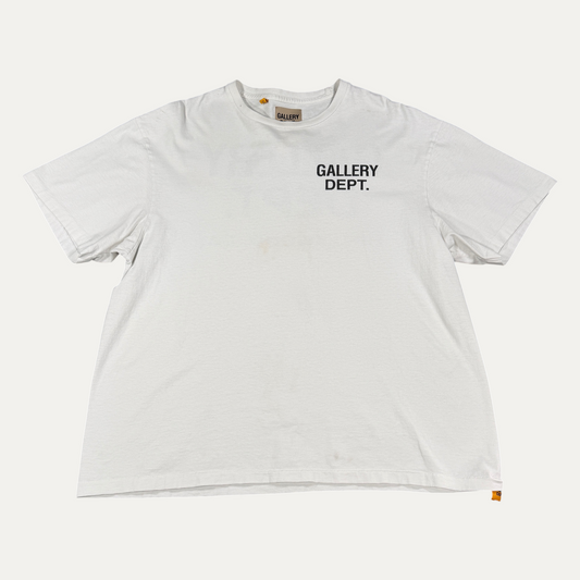 Gallery Dept White Logo T-Shirt