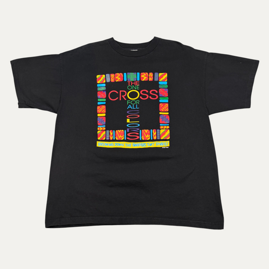 Vintage Color Cross Jesus T-Shirt