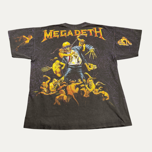 Megadeath Aop Skull T-Shirt