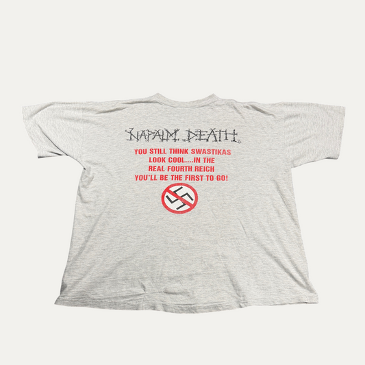 Nazi Punks F*ck Off Vintage Grey T-Shirt