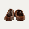 Marni Long Hair Calfskin Fussbett Sabot Mule Yellow