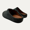 Marni Deep Long Hair Calfskin Fussbett Sabot - Green