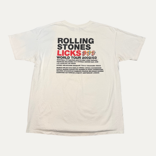 Y2K Rolling Stones Licks World Tour T-Shirt