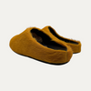 Marni Fussbet Sabot Calf-Hair Slippers
