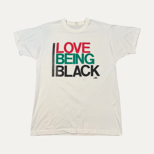 Vintage I Love Being Black T-Shirt