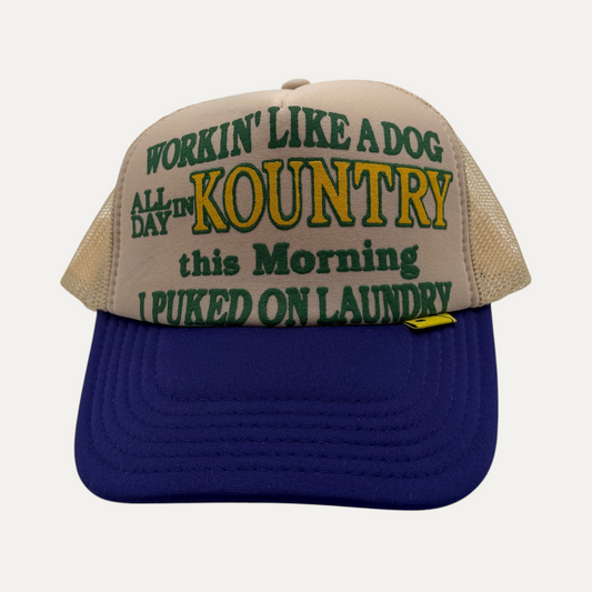 Kapital "Workin' Like A Dog" Trucker Hat