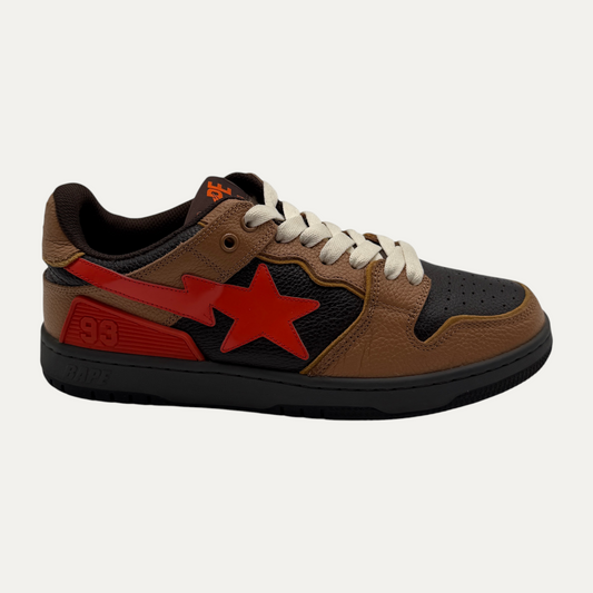 Bathing Ape SK8sta Brown
