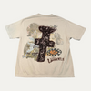 Travis Scott Tan Utopia Logo T-Shirt