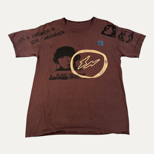 Cactus Jack X fragment Brown T-Shirt