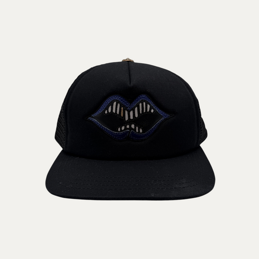 Chrome Hearts Chomper Blue Mouth Hat