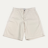 Prada Cream Denim Shorts