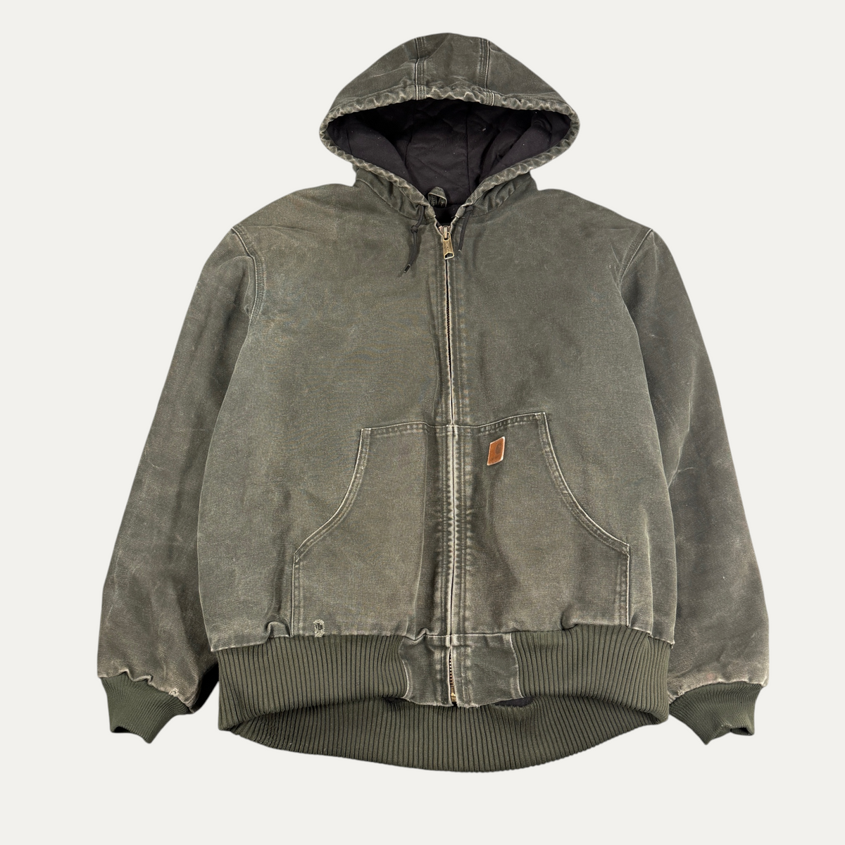 Carhartt Dark Green Hooded Jacket