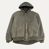 Carhartt Dark Green Hooded Jacket
