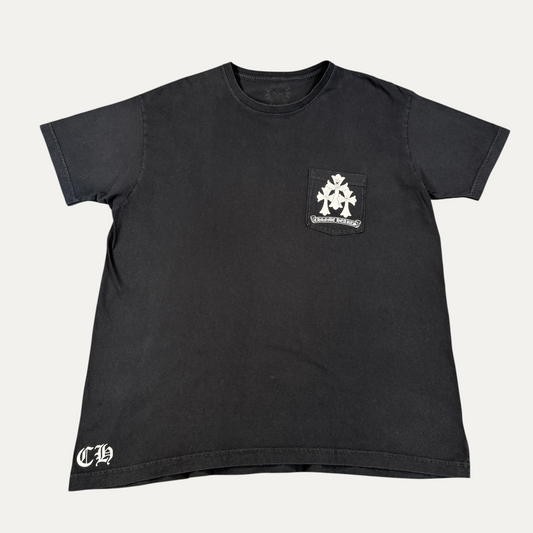 Chrome Hearts Triple Cross Back Cross T-Shirt