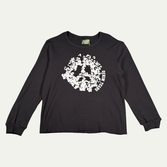Denim Tears White Logo Thermal