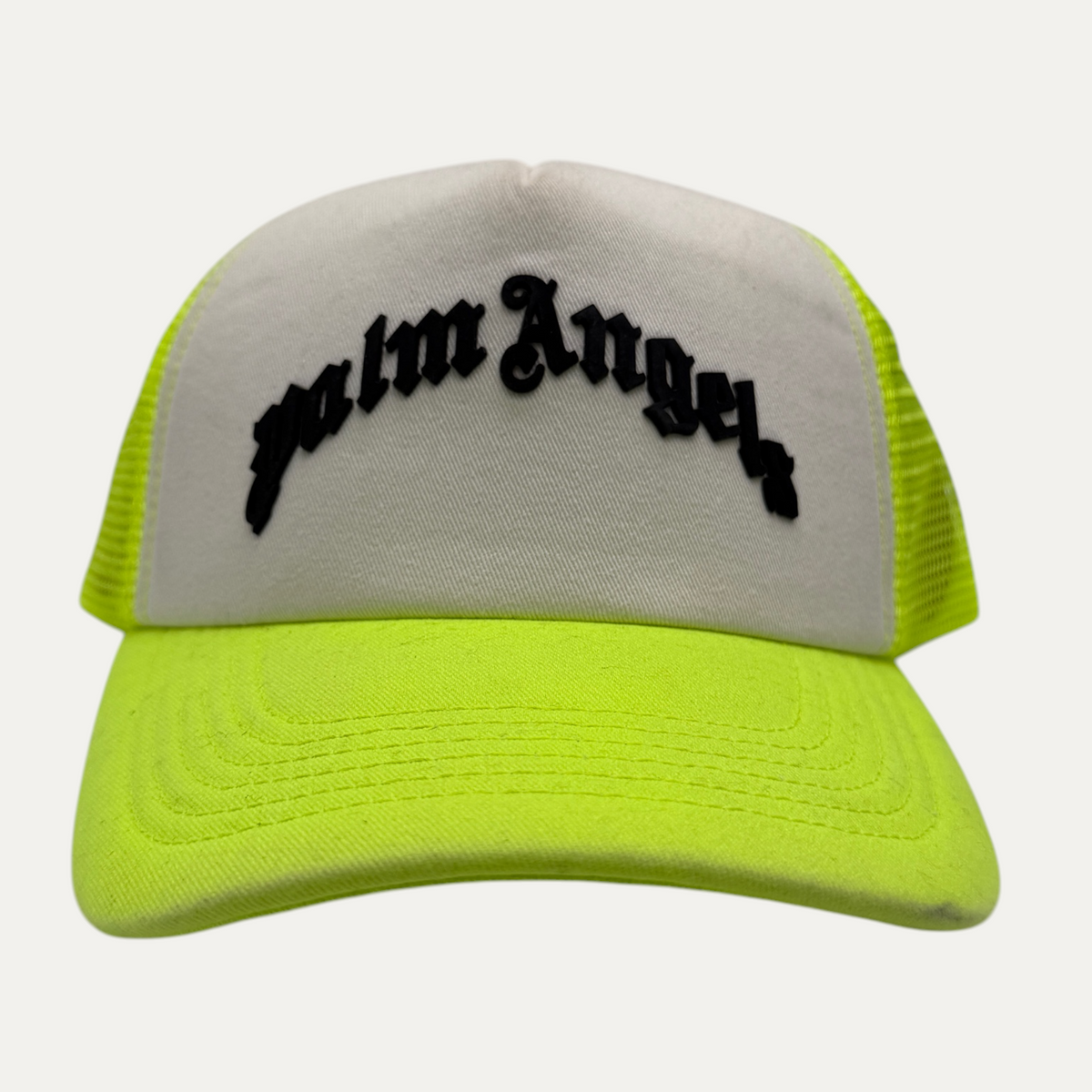 Palm Angels Spellout Trucker Hat