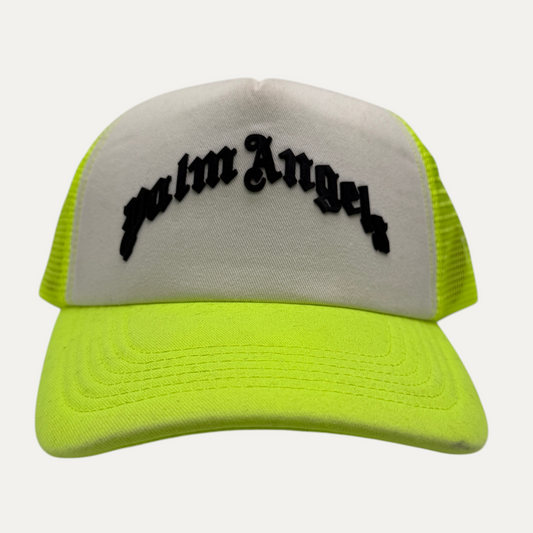 Palm Angels Spellout Trucker Hat