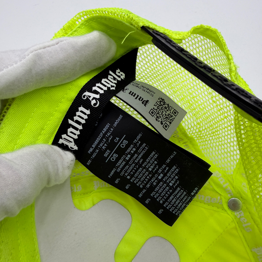 Palm Angels Spellout Trucker Hat