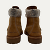 Timberland X Jimmy Choo Nubuck Crystal Combat Boot