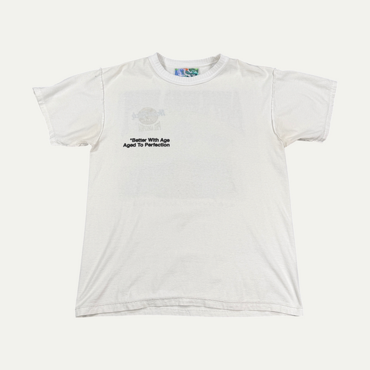 Better With Age Black On White Logo T-Shirt