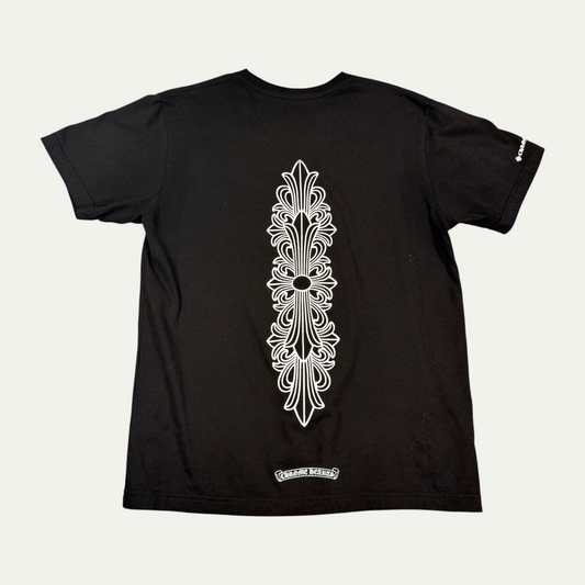 Chrome Hearts Back Floral T-Shirt