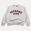 Supreme Plaid Arc Crewneck Sweatshirt