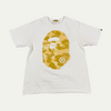 Bape Classic Yellow Logo T-Shirt