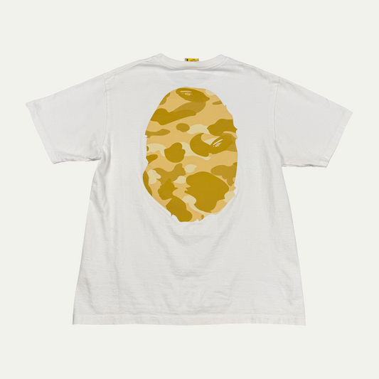 Bape Classic Yellow Logo T-Shirt