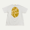 Bape Classic Yellow Logo T-Shirt