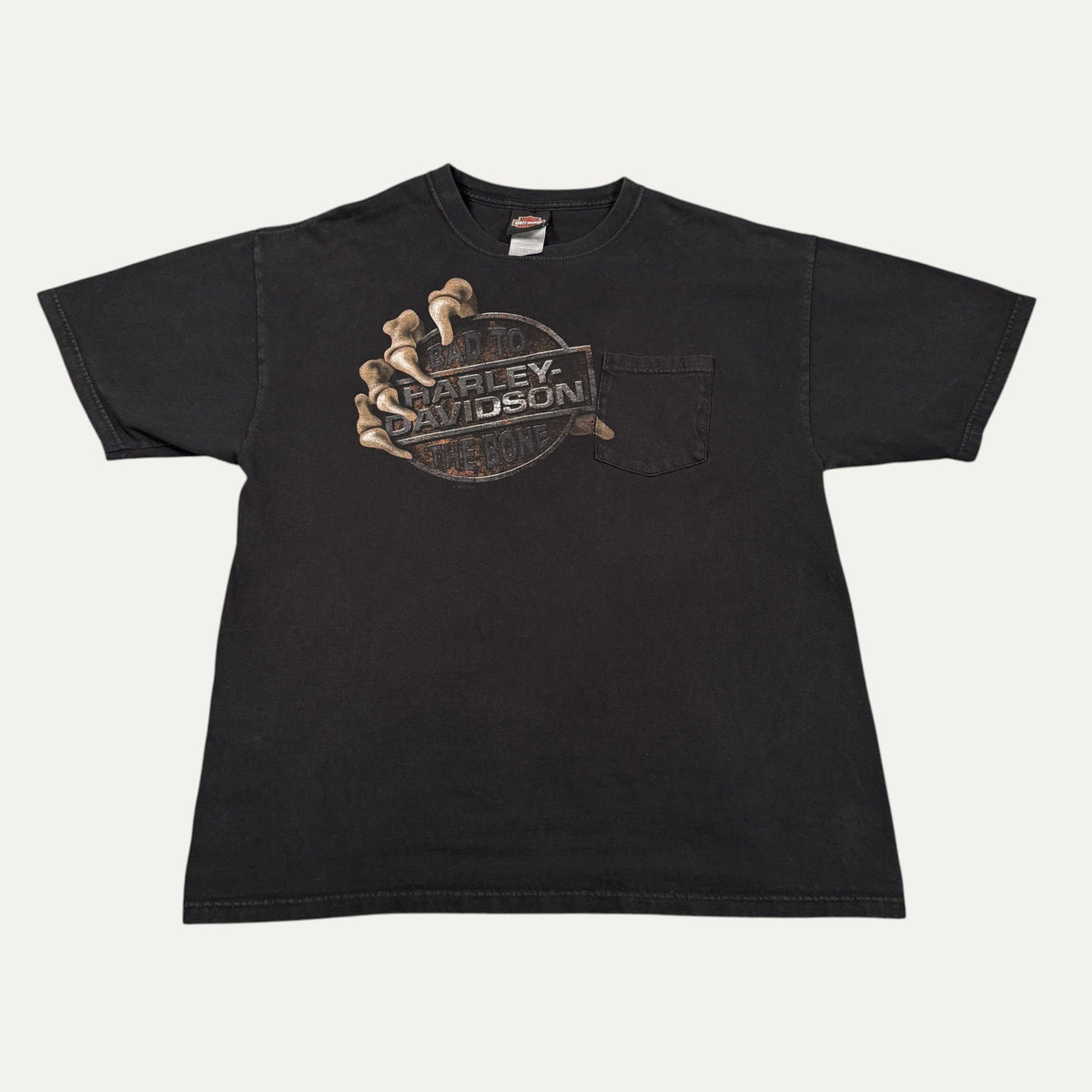 2009 Harley Davidson Bad To The Bone T-Shirt