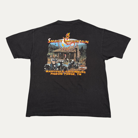 2009 Harley Davidson Bad To The Bone T-Shirt