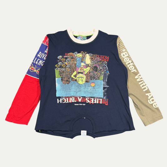 Better With Age Patchwork Long Sleeve