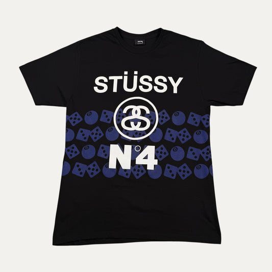 Stussy No. 4 Dice Logo T-Shirt