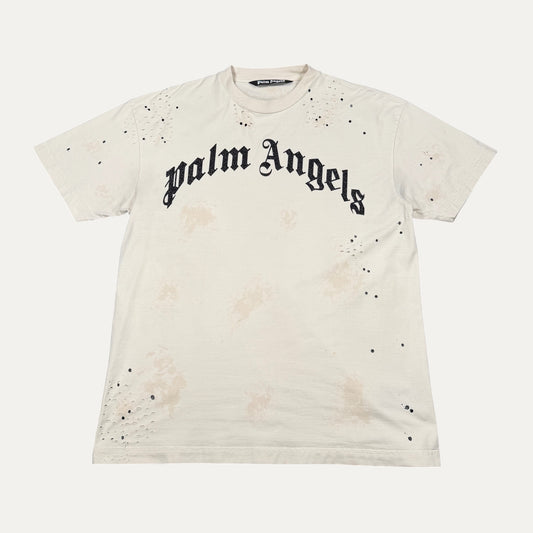 Palm Angels Glitter Chest Logo T-Shirt