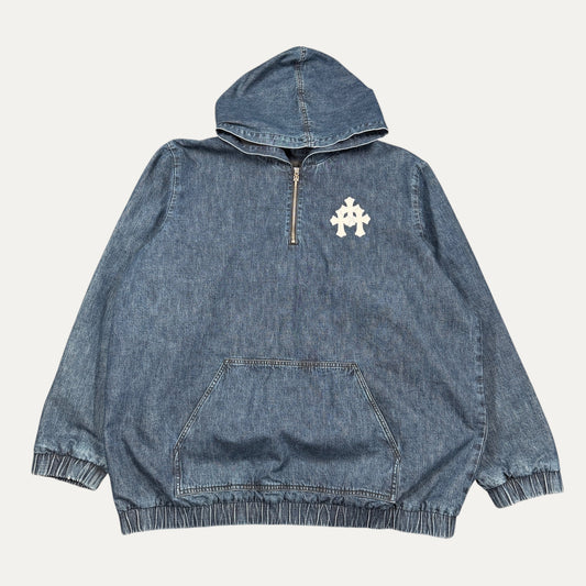 Chrome Hearts Triple Cross Quarter Zip
