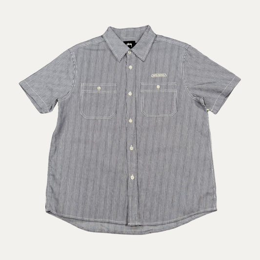 Stussy Striped Button Up Shirt
