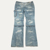 Who Decides War Arch Knee Multi Pocket Denim Jeans