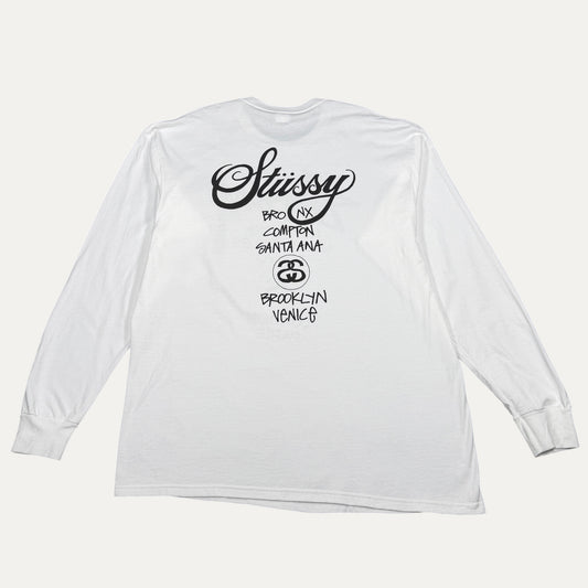 Stussy Cities Spell Out T-Shirt
