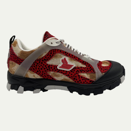 Sicko X PDF Hiking Boot Red Cheetah