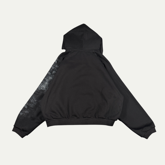 I Am Gia X T-Rex Black Zip Up Hoodie
