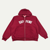 Supreme Red Denim Zip Up Jacket