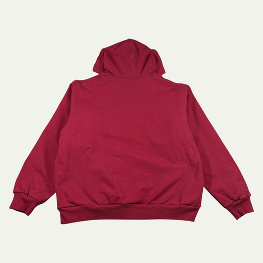 Supreme Red Denim Zip Up Jacket