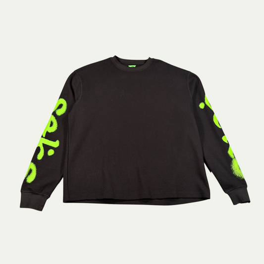 Seks Thermal Green Logo Long Sleeve