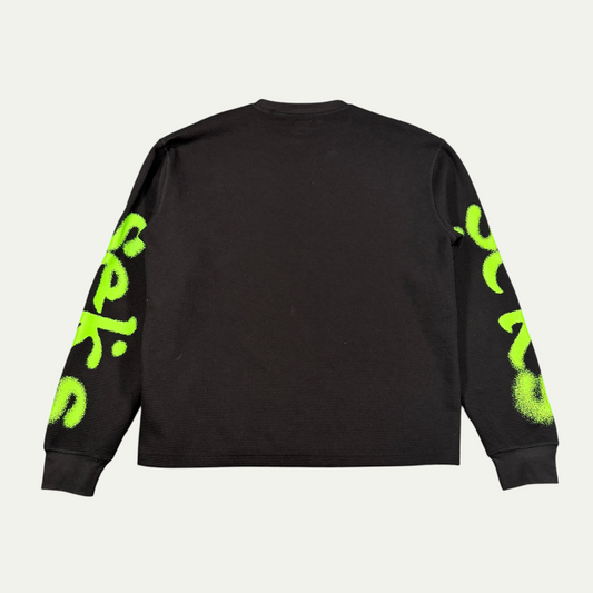 Seks Thermal Green Logo Long Sleeve