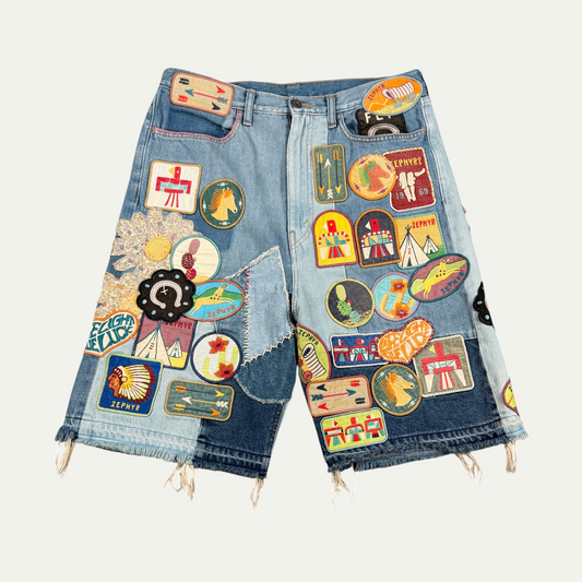 Kapital Patchwork Shorts