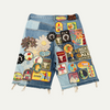 Kapital Patchwork Shorts