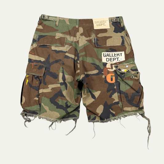 Gallery Dept. Patchwork Camo Shorts