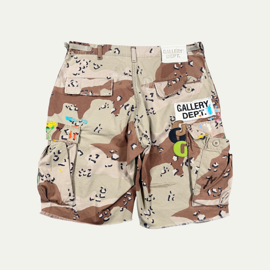 Gallery Dept. Patchwork Desert Camo Shorts
