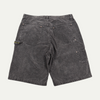 Supreme Black Washed Double Knee Shorts