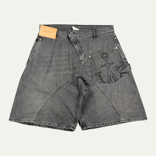JW Anderson Inside Out Grey Shorts